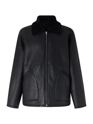 Auralee Reversible Shearling Jacket - Men | Thumbnail 1