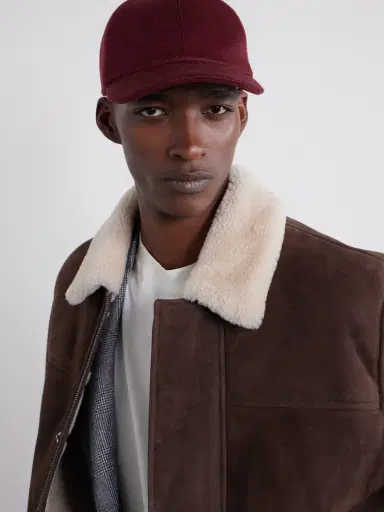 Canali Logo-Appliquéd Wool Baseball Cap - Men | Thumbnail 3 Canali Logo-Appliquéd Wool Baseball Cap - Men | Thumbnail 3