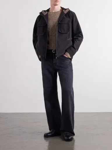 Oliver Spencer Saltash Cotton-Blend Gabardine Hooded Jacket - Men | Thumbnail 2