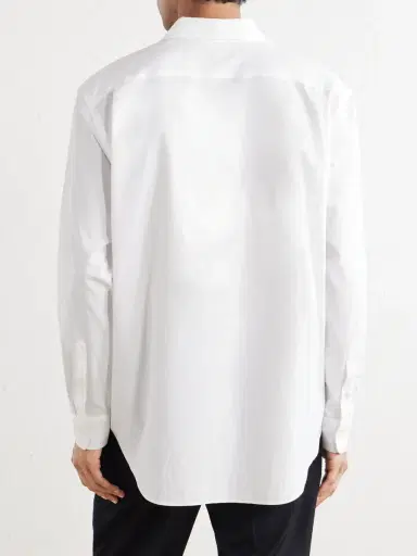 Auralee Finx Cotton-Poplin Shirt - Men | Thumbnail 4
