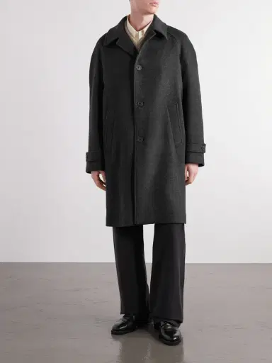 HERNO Wool-Blend Twill Coat - Men | Thumbnail 3