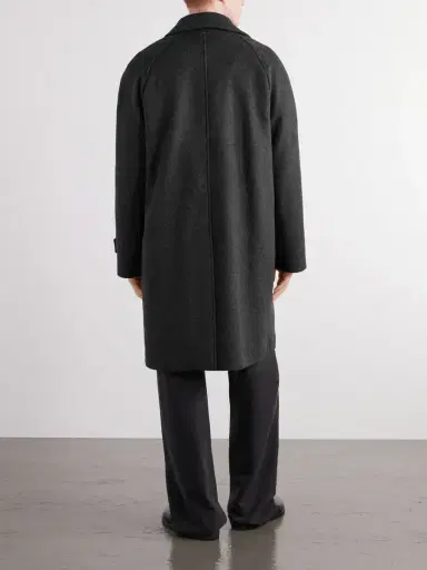 HERNO Wool-Blend Twill Coat - Men | Thumbnail 4