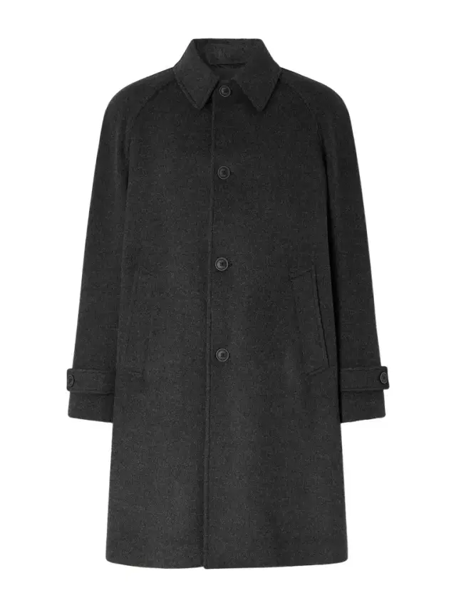 HERNO Wool-Blend Twill Coat - Men