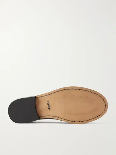 Vinny's Louee Gathered Leather Loafers - Men | Thumbnail 3