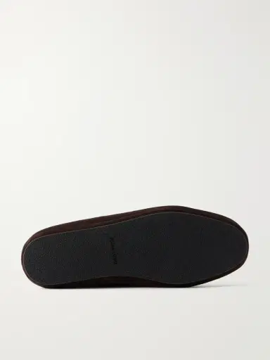 John Lobb Kingstone Suede Slippers - Men | Thumbnail 3