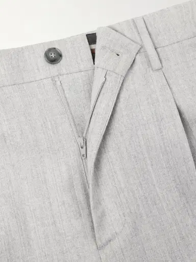 Canali Straight-Leg Wool Trousers - Men | Thumbnail 6 Canali Straight-Leg Wool Trousers - Men | Thumbnail 6