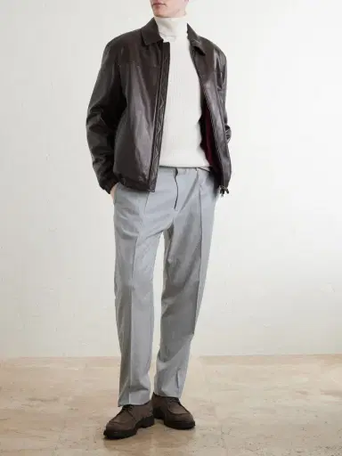 Canali Wool and Cashmere-Blend Rollneck Sweater - Men | Thumbnail 2