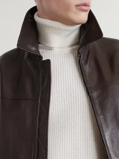 Canali Wool and Cashmere-Blend Rollneck Sweater - Men | Thumbnail 5