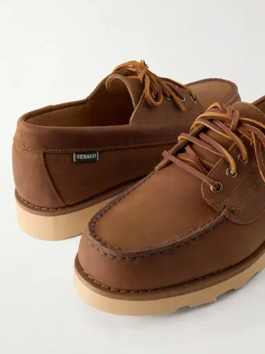 Sebago Askook Waxed-Leather Boat Shoes - Men | Thumbnail 5