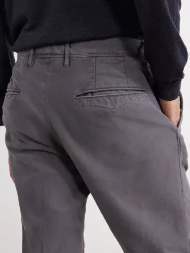 Slowear Incotex Slim-Fit Straight-Leg Stretch-Cotton Trousers - Men | Thumbnail 5