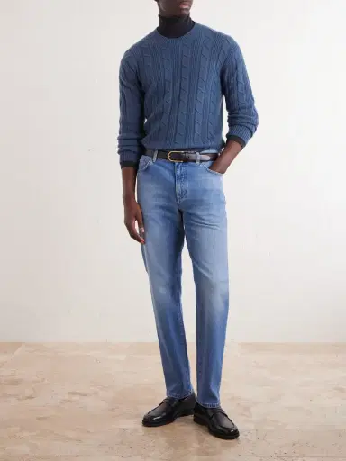 Zegna Oasi Knitted Cashmere Sweater - Men | Thumbnail 2 Zegna Oasi Knitted Cashmere Sweater - Men | Thumbnail 2