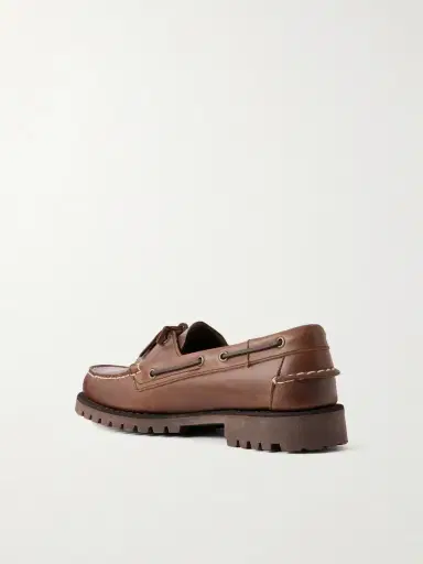 Sebago Ranger Waxed-Leather Boat Shoes - Men | Thumbnail 4