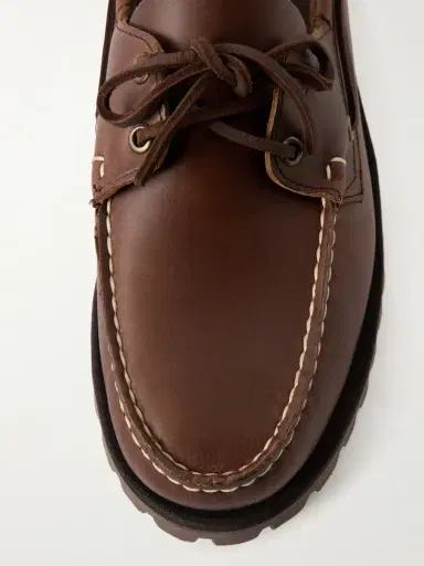 Sebago Ranger Waxed-Leather Boat Shoes - Men | Thumbnail 5