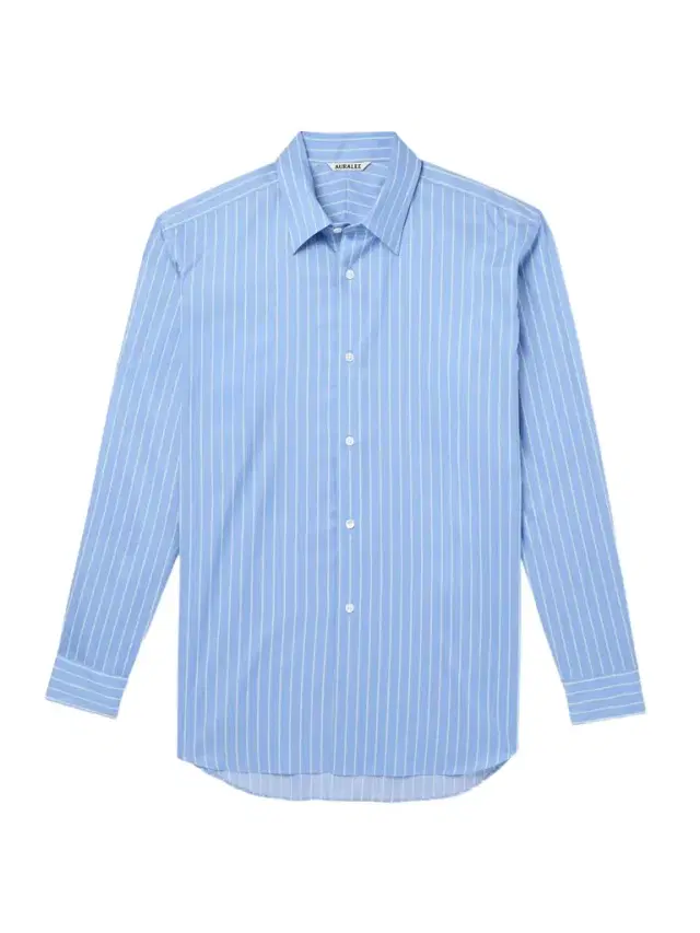 Auralee Striped Cotton and Silk-Blend Shirt - Men