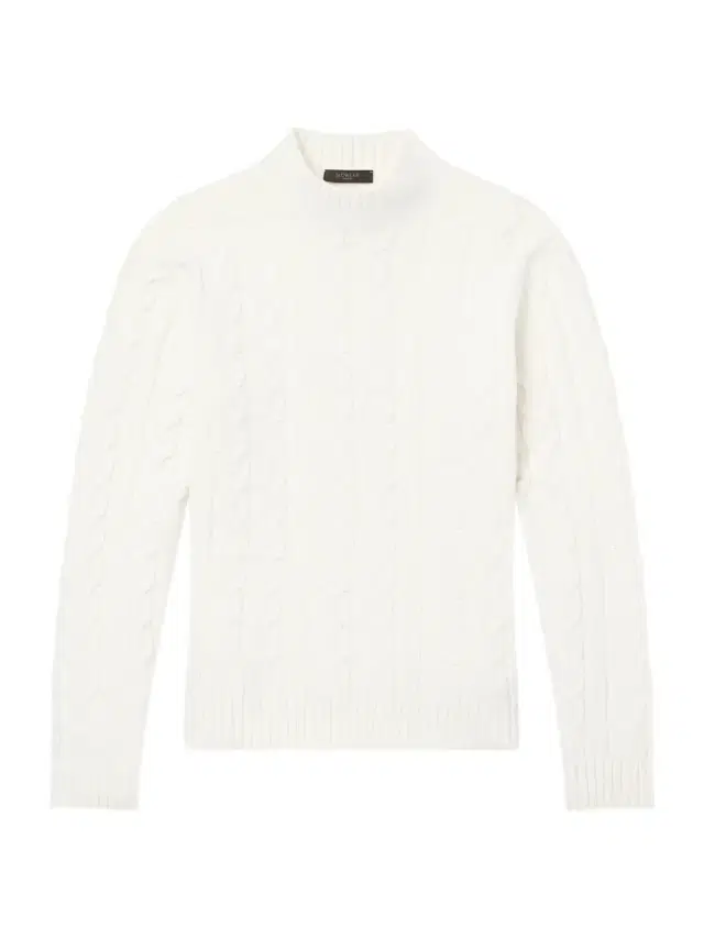 Slowear Zanone Slim-Fit Cable-Knit Virgin Wool Sweater - Men