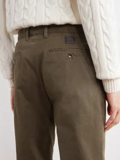 Slowear Incotex Tapered Pleated Stretch-Cotton Twill Trousers - Men | Thumbnail 5 Slowear Incotex Tapered Pleated Stretch-Cotton Twill Trousers - Men | Thumbnail 5