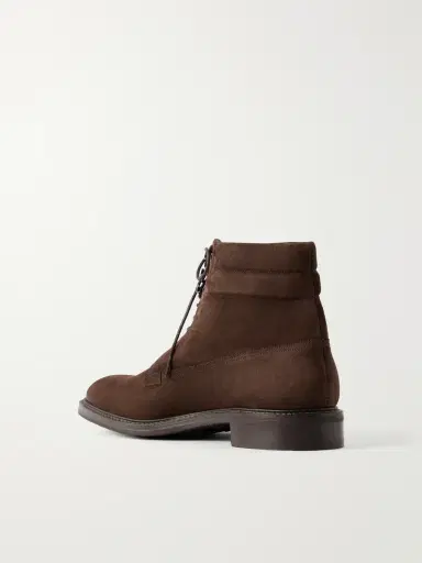 John Lobb Alder Suede Lace-Up Boots - Men | Thumbnail 4