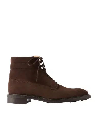John Lobb Alder Suede Lace-Up Boots - Men | Thumbnail 1