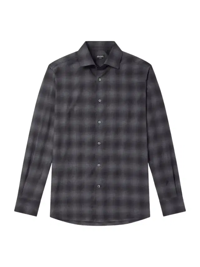 Zegna Checked Cotton and Cashmere-Blend Shirt - Men