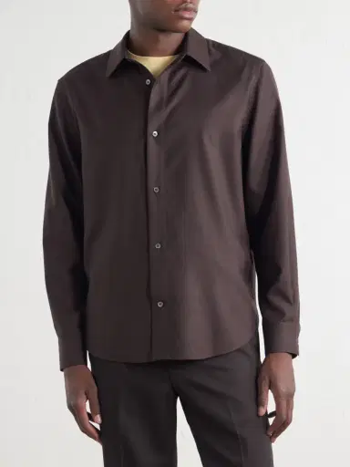 MR P. Wool, Silk and Cashmere-Blend Shirt - Men | Thumbnail 3 MR P. Wool, Silk and Cashmere-Blend Shirt - Men | Thumbnail 3