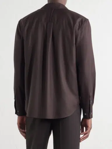 MR P. Wool, Silk and Cashmere-Blend Shirt - Men | Thumbnail 4 MR P. Wool, Silk and Cashmere-Blend Shirt - Men | Thumbnail 4