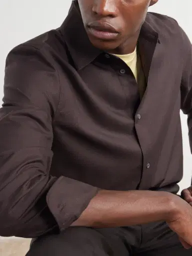 MR P. Wool, Silk and Cashmere-Blend Shirt - Men | Thumbnail 5 MR P. Wool, Silk and Cashmere-Blend Shirt - Men | Thumbnail 5