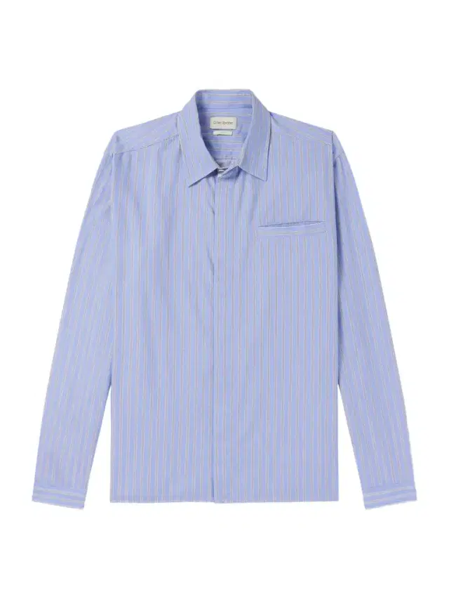 Oliver Spencer Mulvey Striped Cotton Shirt - Men