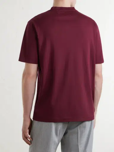 Canali Cotton-Jersey T-Shirt - Men | Thumbnail 4