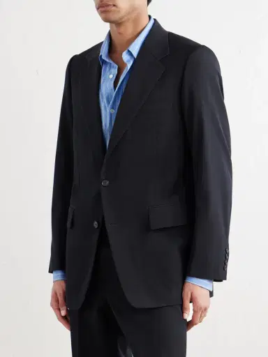 Auralee Wool-Gabardine Blazer - Men | Thumbnail 3
