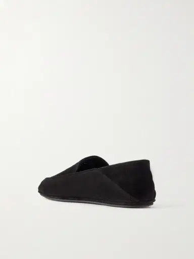 John Lobb Kingston II Collapsible-Heel Suede Loafers - Men | Thumbnail 4