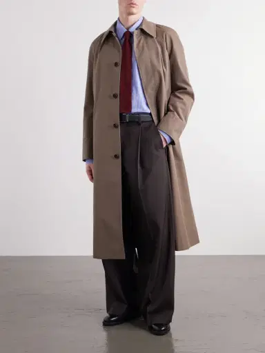 Oliver Spencer Lothian Cotton-Blend Twill Trench Coat - Men | Thumbnail 2