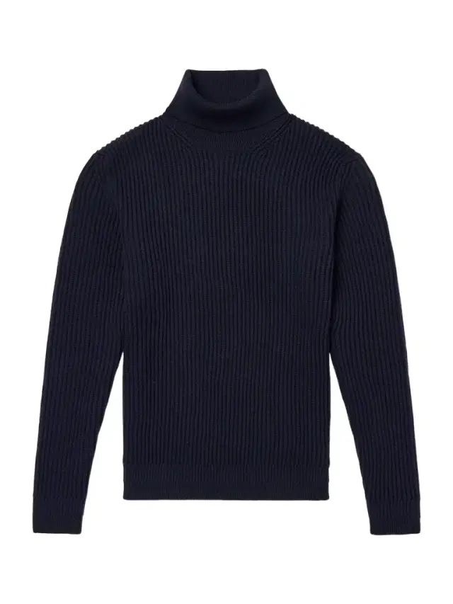 Slowear Zanone Slim-Fit Ribbed Virgin Wool Rollneck Sweater - Men