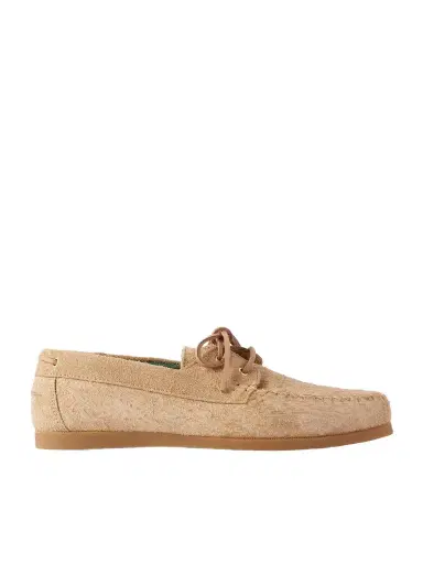Vinny's Boatman Suede Boat Shoes - Men | Thumbnail 1