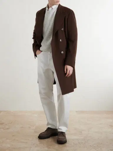 Canali Wool and Cashmere-Blend Sweater - Men | Thumbnail 2