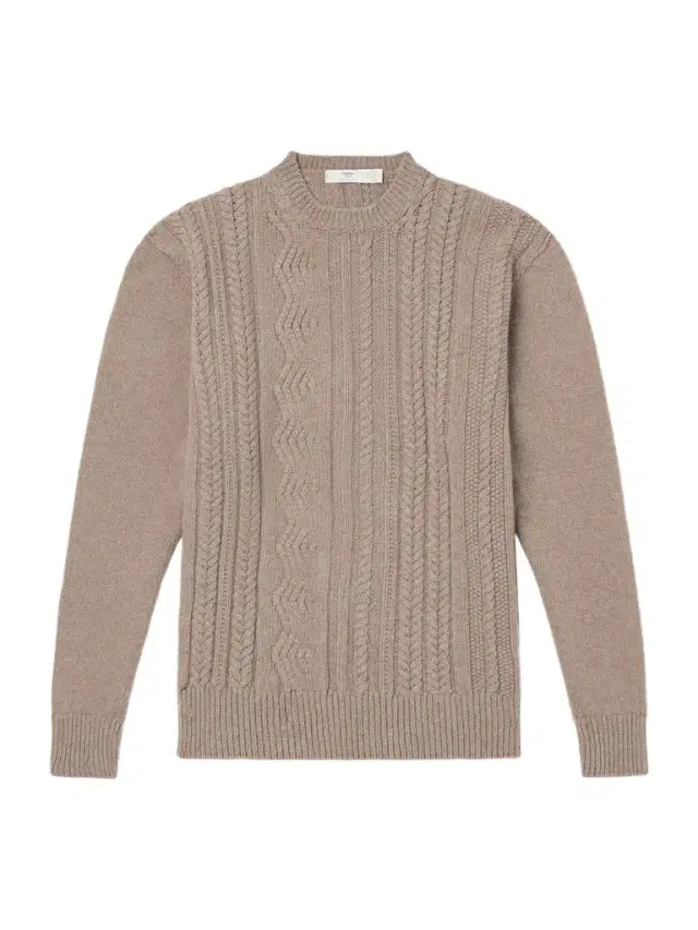 Inis Meáin Ridges Aran Textured-Wool Sweater - Men