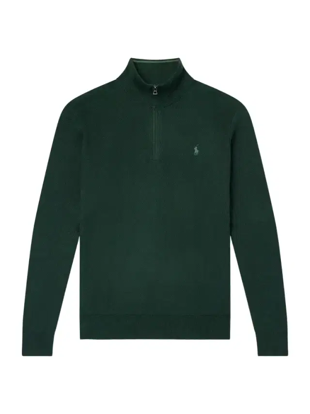 Polo Ralph Lauren Logo-Embroidered Cotton-Piqué Half-Zip Sweater - Men