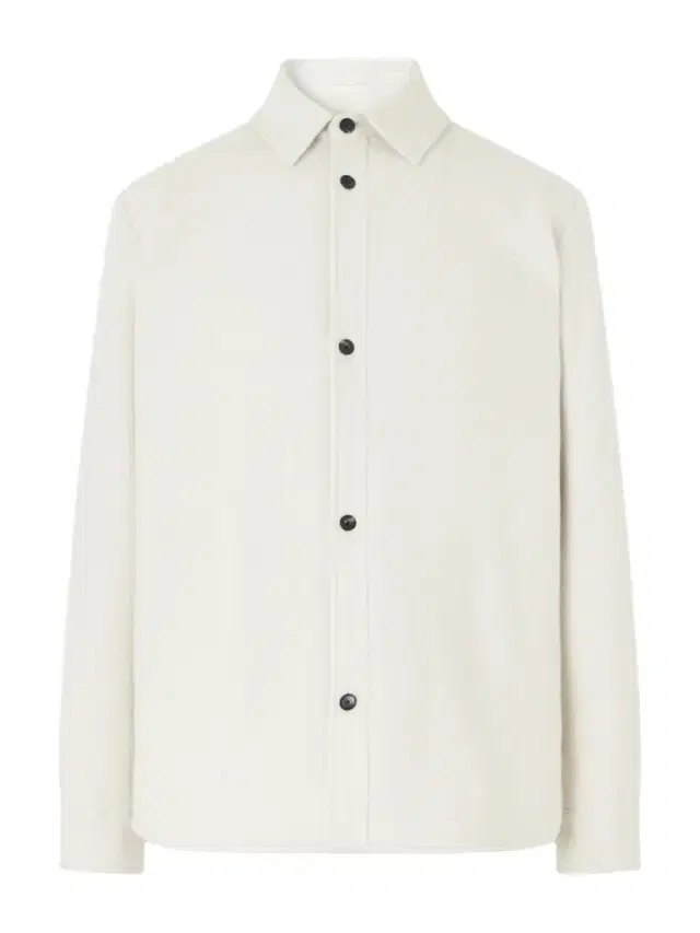 MR P. Herringbone Cashmere Overshirt - Men