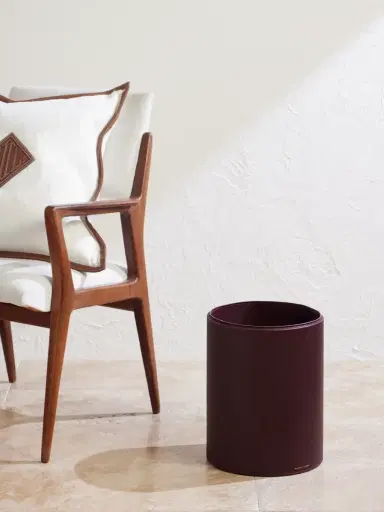 Ralph Lauren Home Brennan Leather Waste Bin - Men | Thumbnail 2 Ralph Lauren Home Brennan Leather Waste Bin - Men | Thumbnail 2