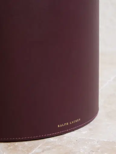 Ralph Lauren Home Brennan Leather Waste Bin - Men | Thumbnail 3 Ralph Lauren Home Brennan Leather Waste Bin - Men | Thumbnail 3