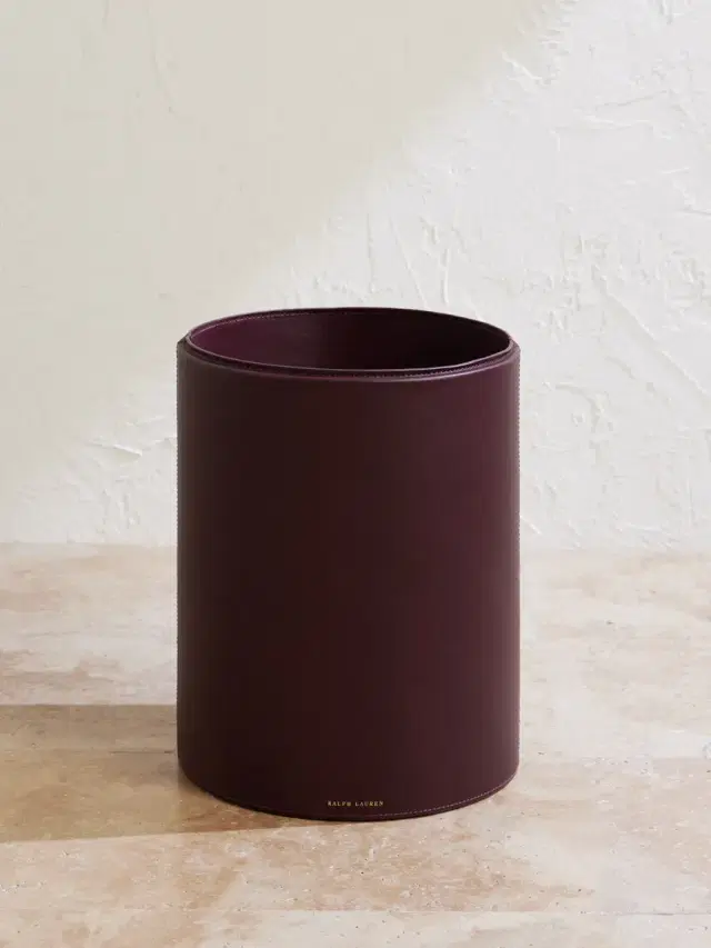 Ralph Lauren Home Brennan Leather Waste Bin - Men