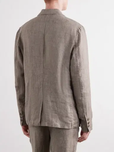 James Perse Linen Suit Jacket - Men | Thumbnail 4
