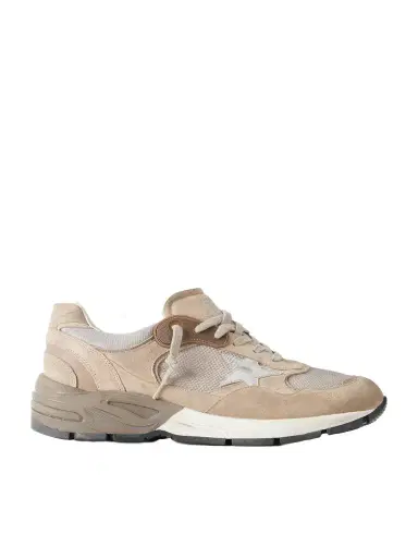 Golden Goose Running Dad Suede-Trimmed Mesh Sneakers - Men | Thumbnail 1