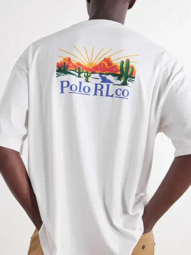 Polo Ralph Lauren Logo-Print Cotton-Jersey T-Shirt - Men | Thumbnail 5
