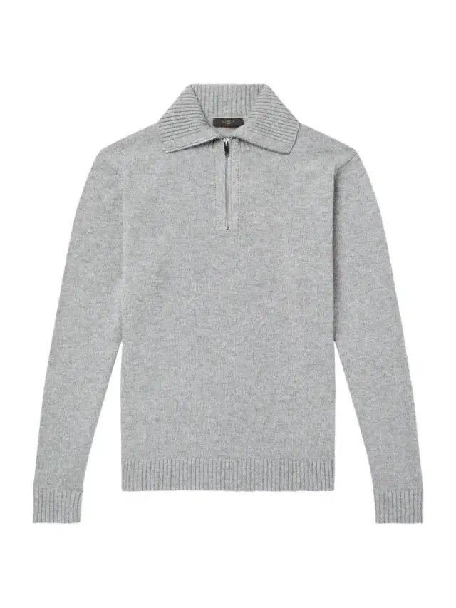 Slowear Zanone Slim-Fit Cashmere Half Zip-Up Sweater - Men