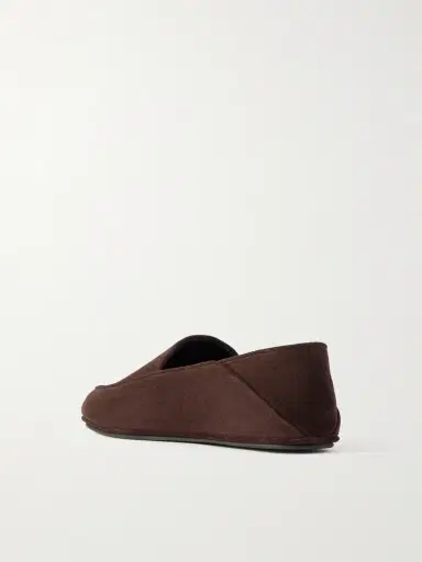 John Lobb Kingston II Collapsible-Heel Suede Loafers - Men | Thumbnail 4