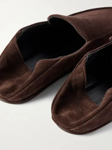 John Lobb Kingston II Collapsible-Heel Suede Loafers - Men | Thumbnail 5
