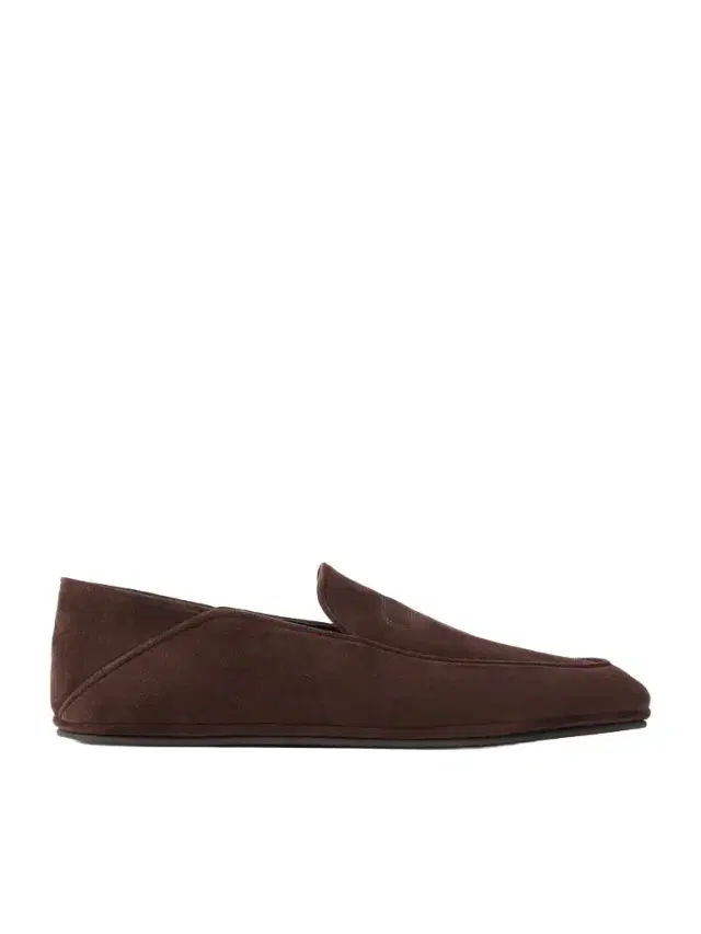 John Lobb Kingston II Collapsible-Heel Suede Loafers - Men