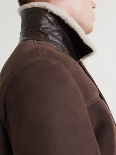 Canali Shearling-Trimmed Suede Jacket - Men | Thumbnail 6 Canali Shearling-Trimmed Suede Jacket - Men | Thumbnail 6
