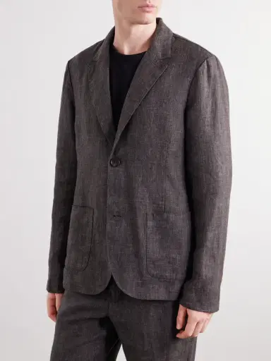 James Perse Linen Suit Jacket - Men | Thumbnail 3 James Perse Linen Suit Jacket - Men | Thumbnail 3