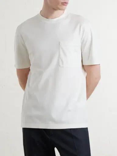 Canali Cotton-Jersey T-Shirt - Men | Thumbnail 3